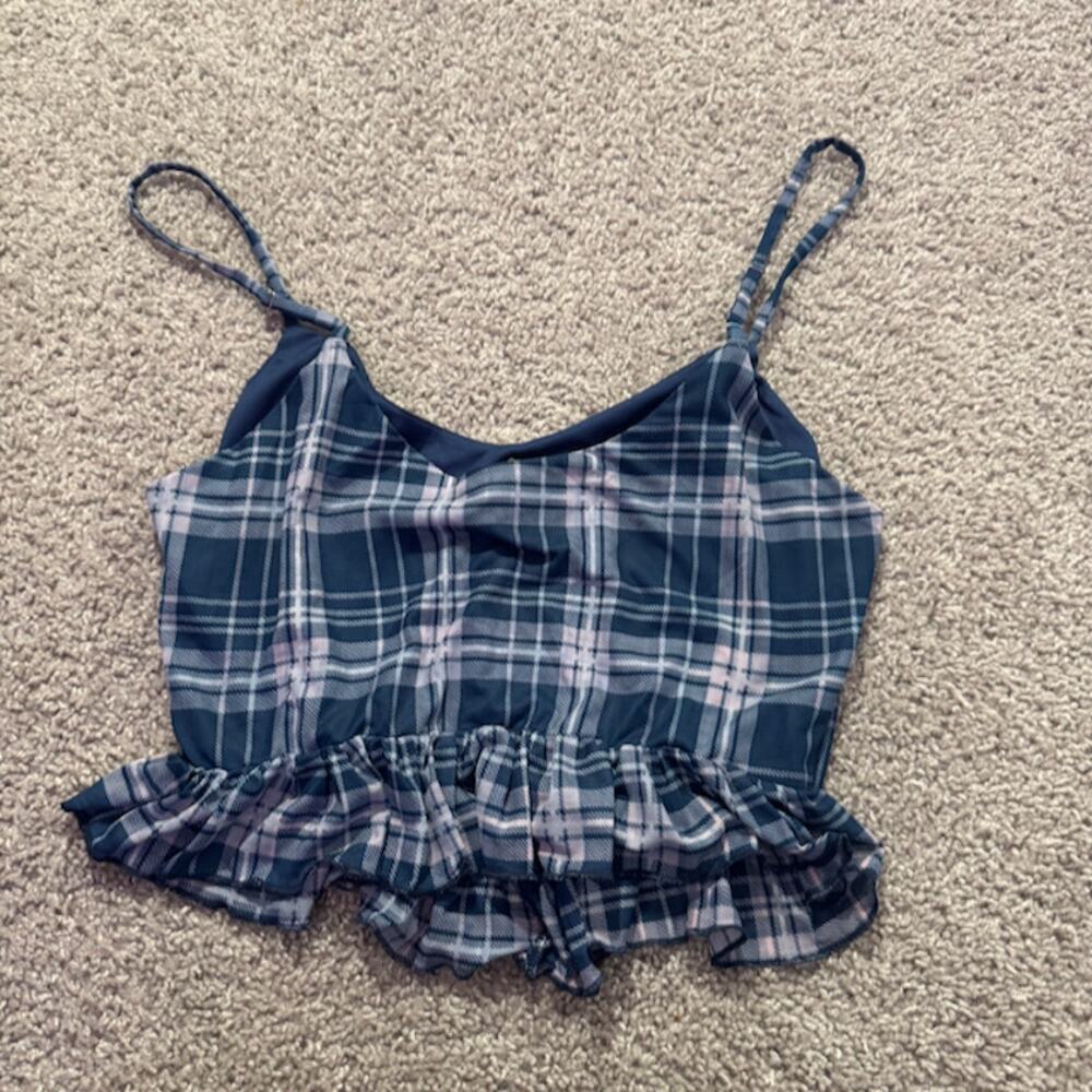NWT Lulus Ruffle Tank Top